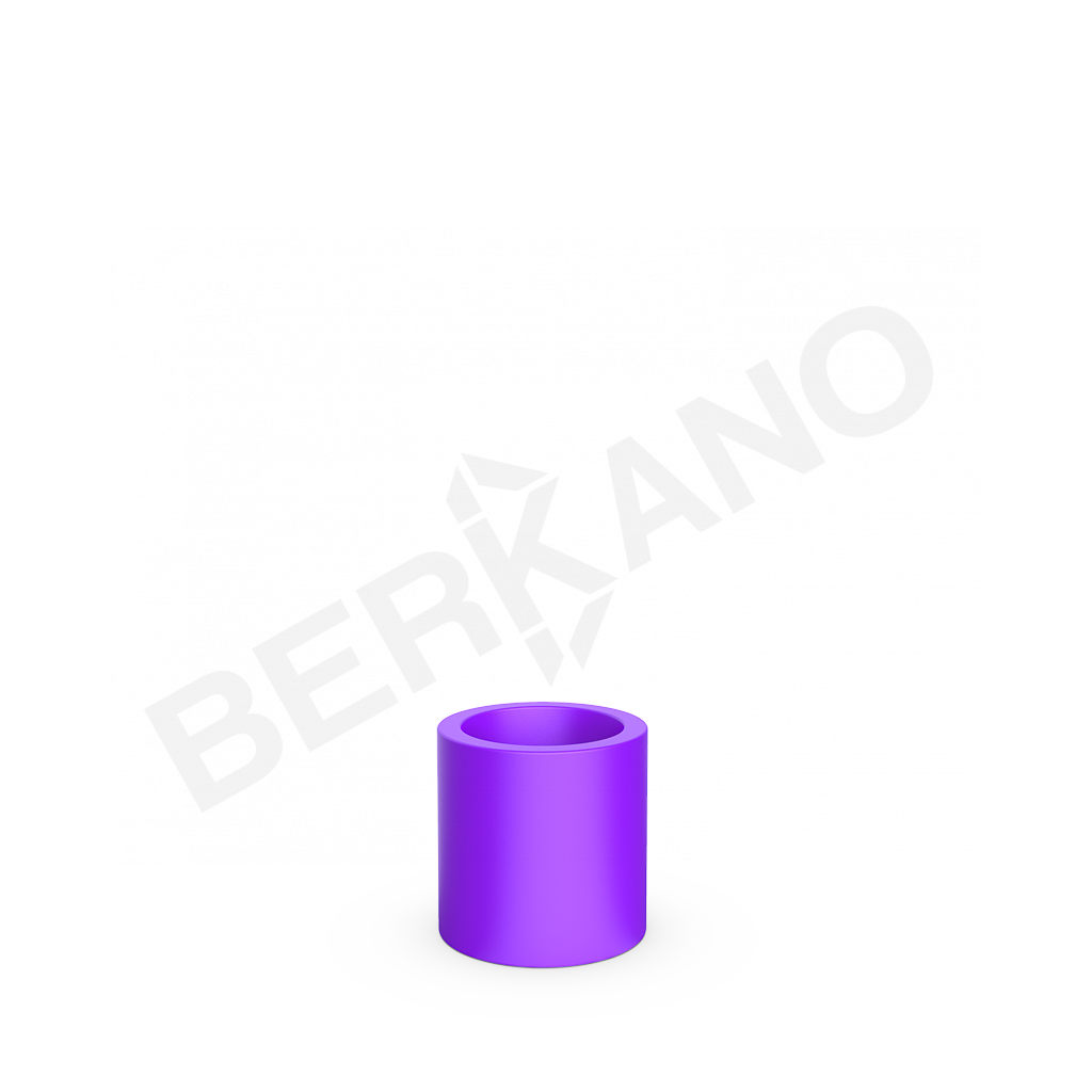 Кашпо Cilindro 30 сиреневого цвета - фото 1