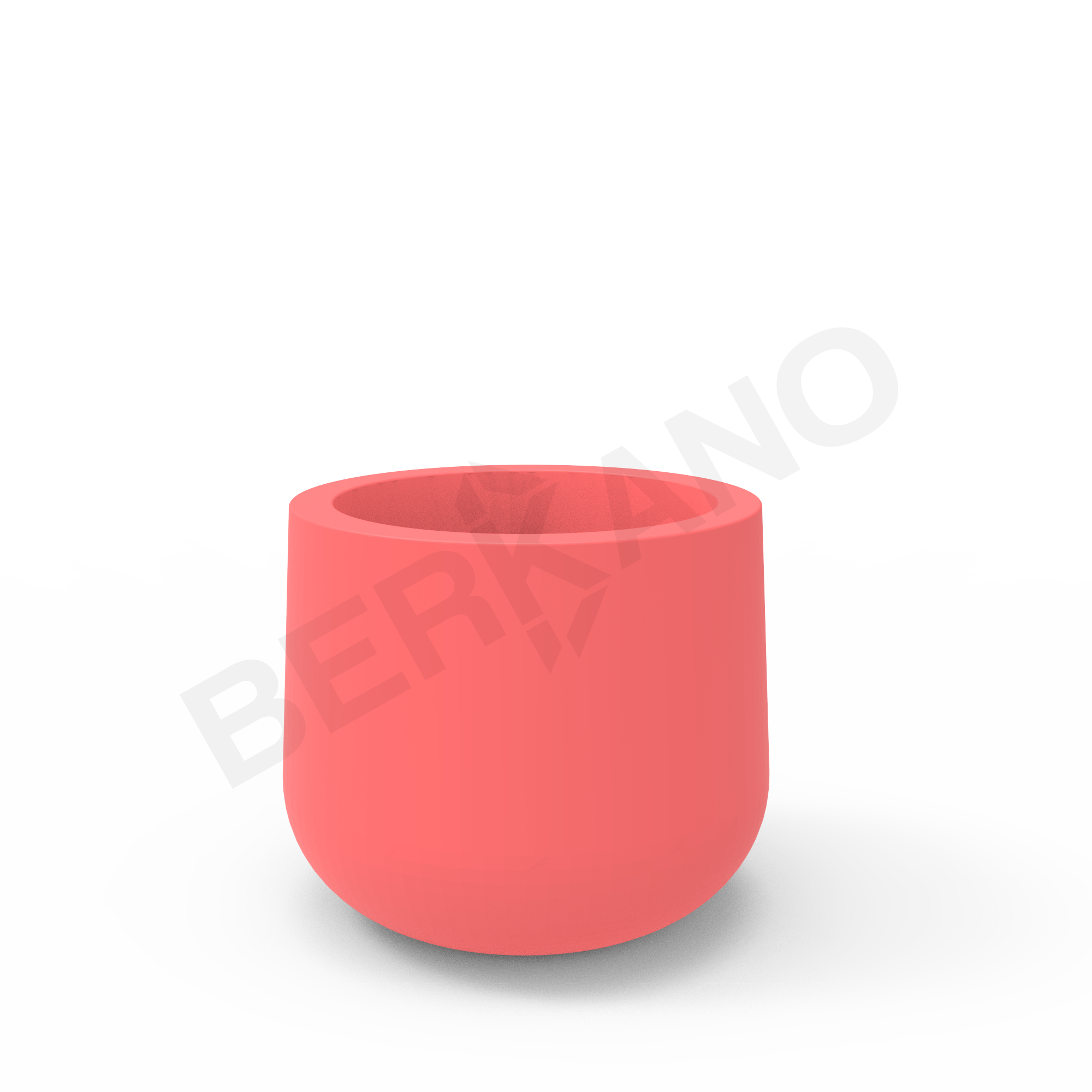 Кашпо Grace planter 45 DB красного цвета - фото 1