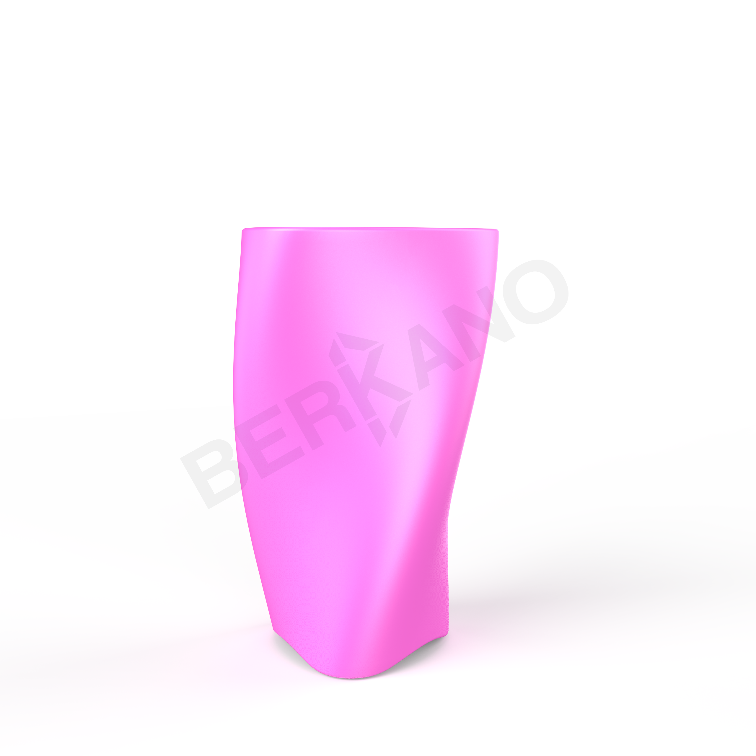 Кашпо Twist 108 фиолетового цвета - фото 1