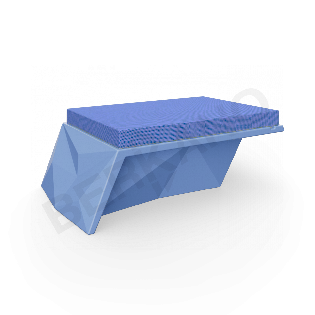 Угловой модуль Quaro с подушками синего цвета / аксессуар темно-синего цвета - фото 1