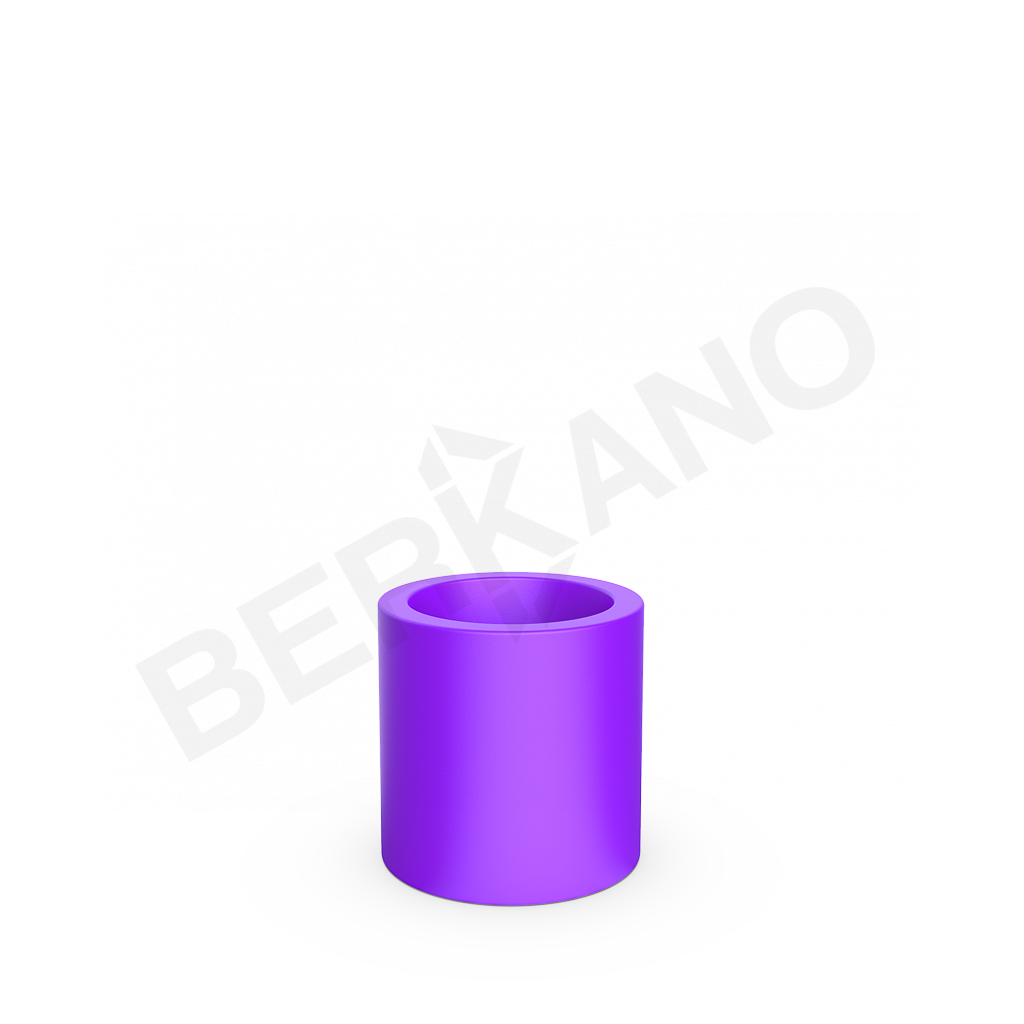 Кашпо Cilindro 40 сиреневого цвета - фото 1