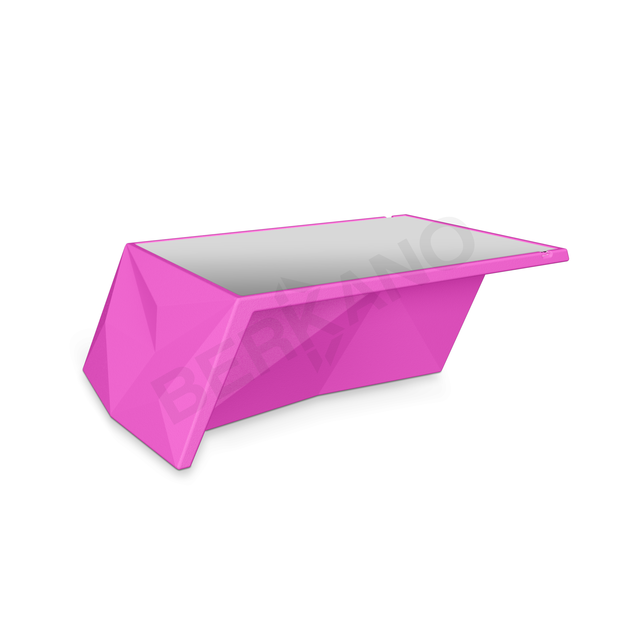 Стол Quaro со стеклом фиолетового цвета - фото 1