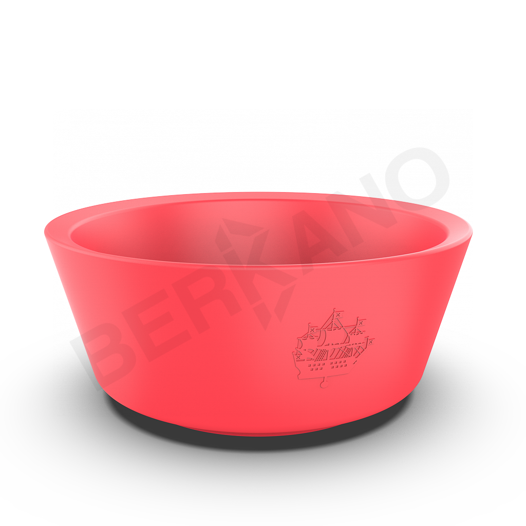 Кашпо Pion 55 красного цвета - фото 1