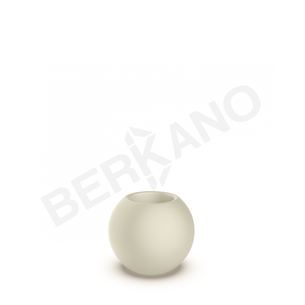 Кашпо Terra 30 бежевого цвета - фото 1