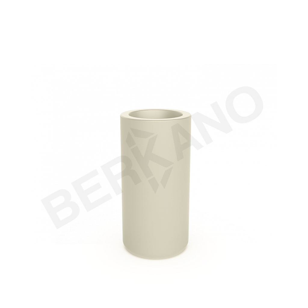 Кашпо Smoov Planter Cylinder DB бежевого цвета - фото 1