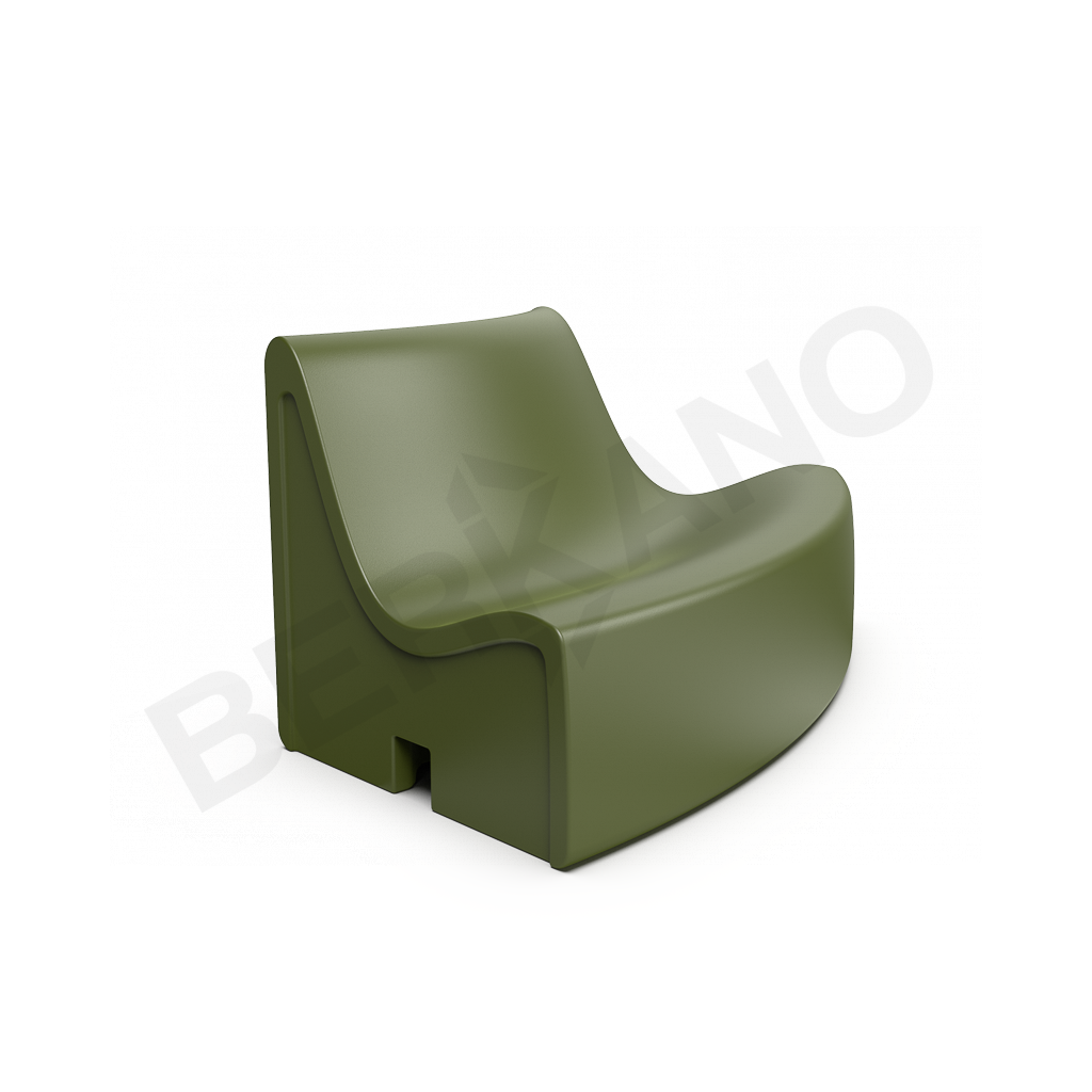 Диван Smoov Arc L Olive green - фото 1