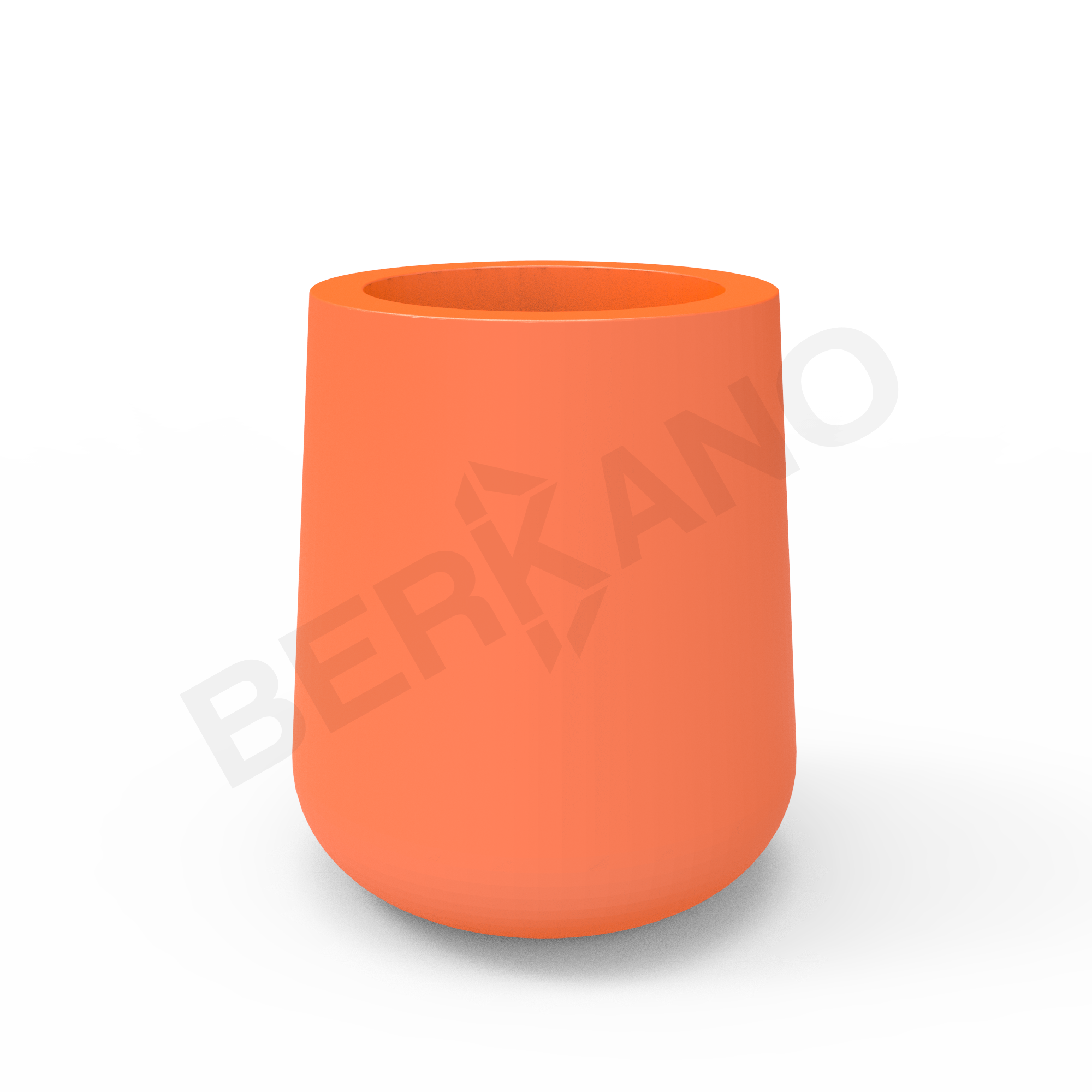 Кашпо Grace planter 75 DB оранжевого цвета - фото 1