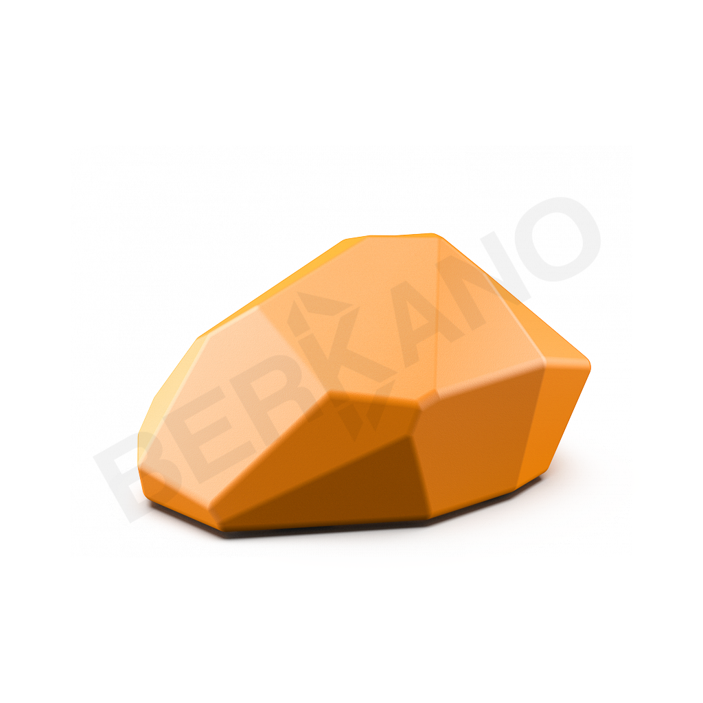 Светильник Polystone 45 оранжевого цвета - фото 1