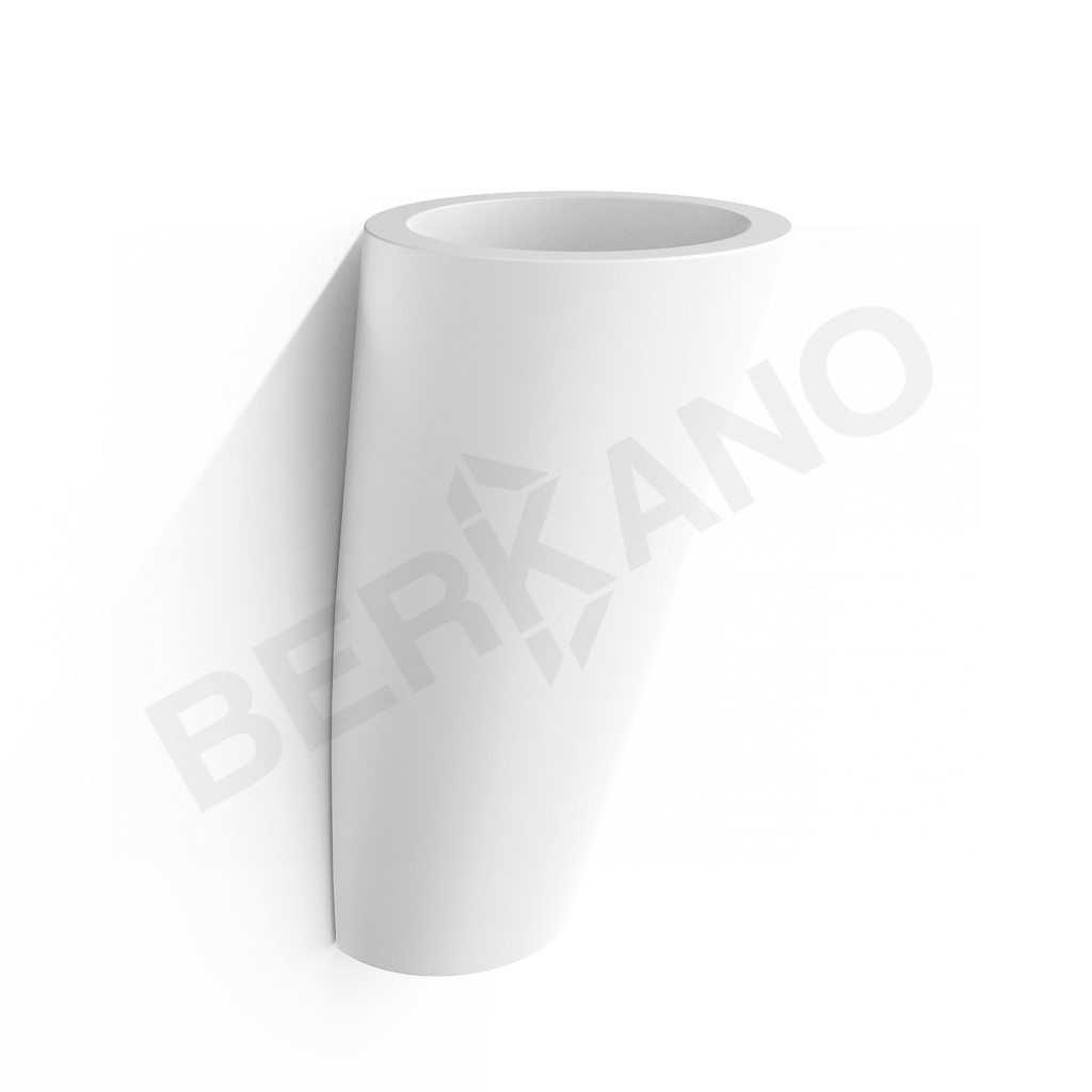 Кашпо Parette 90 DB белого цвета