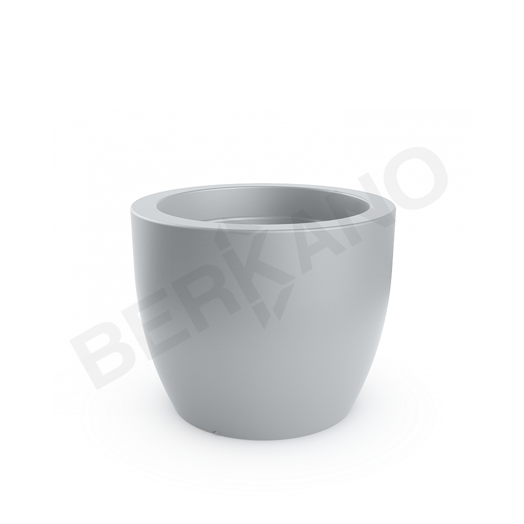 Кашпо Tigel 50 серого цвета - фото 1