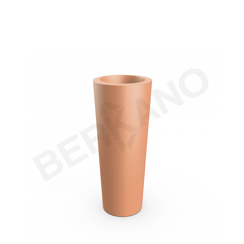 Кашпо Keila 110 DB терракотового цвета - фото 1