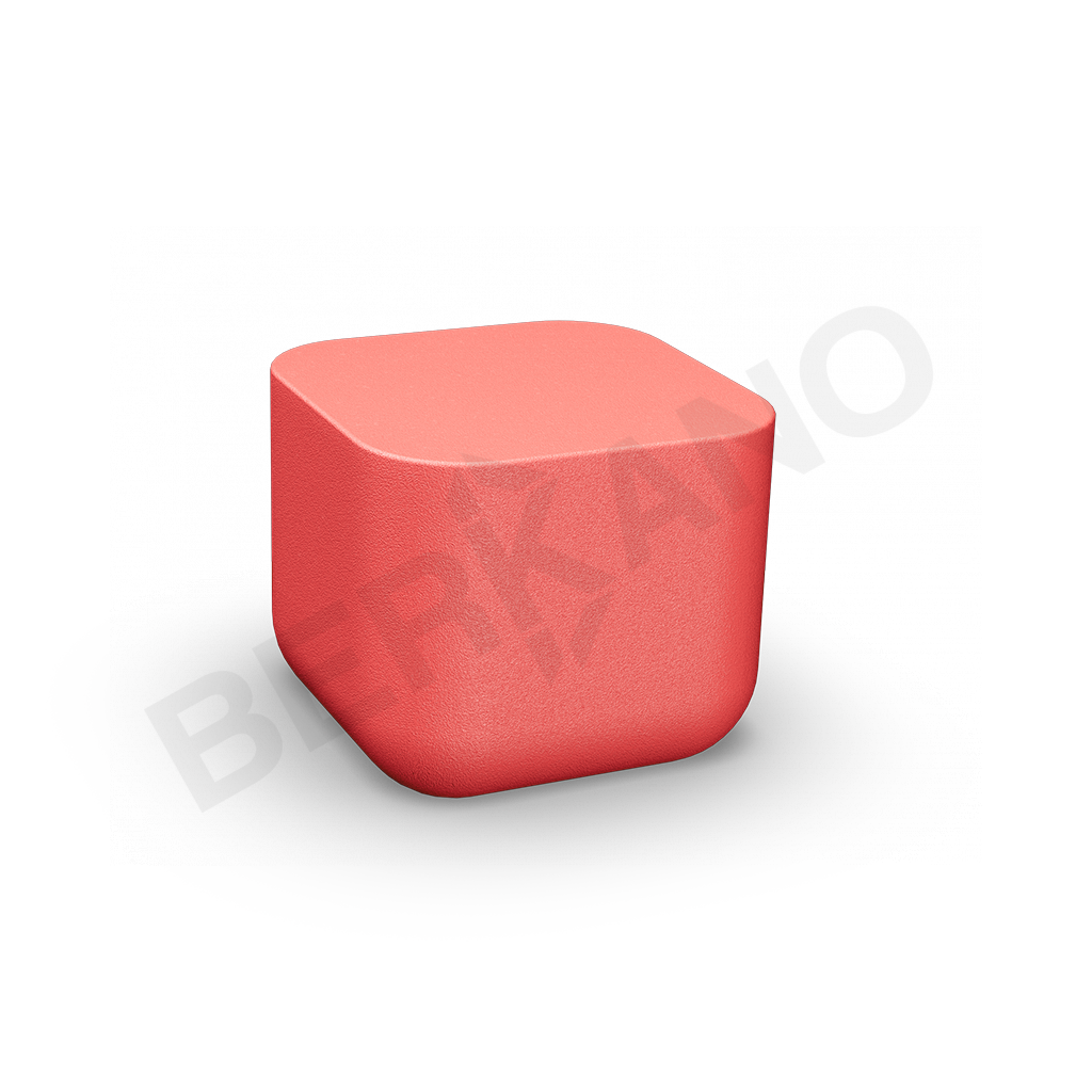 Пуф Grace красного цвета - фото 1