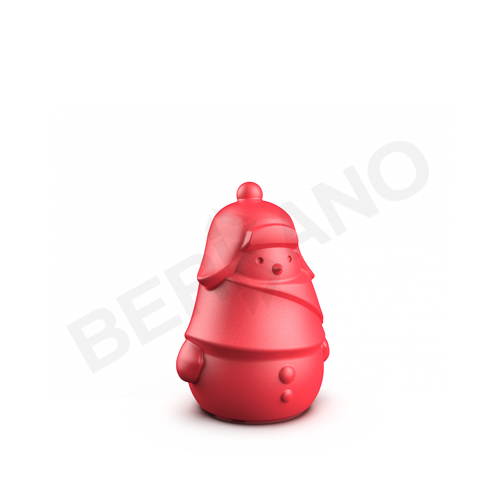 Светильник Mr. Snowman S красного цвета - фото 1