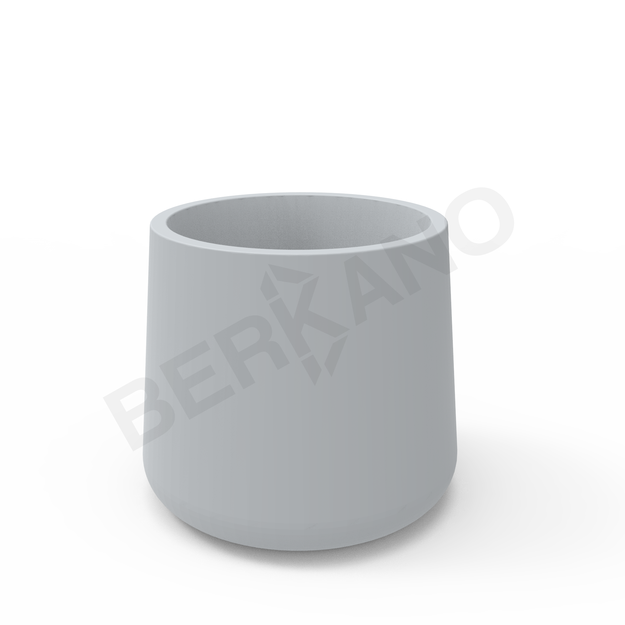 Кашпо Grace planter 90 Concrete Gray