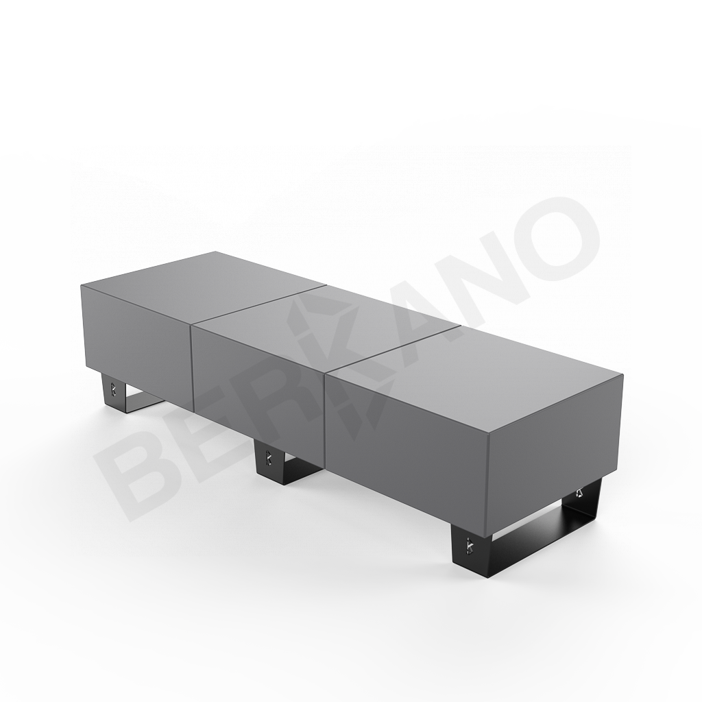 Скамейка Brick 180 Graphite - фото 1