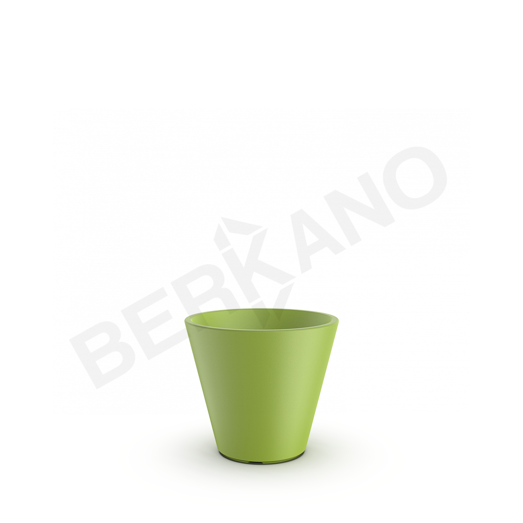 Кашпо Bliss 33 зеленого цвета - фото 1