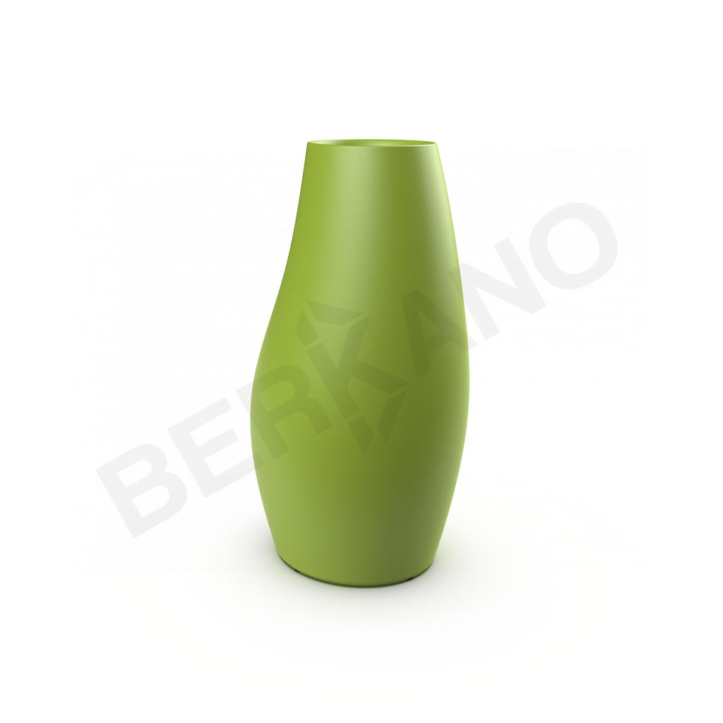 Кашпо Bend 115 DB зеленого цвета - фото 1