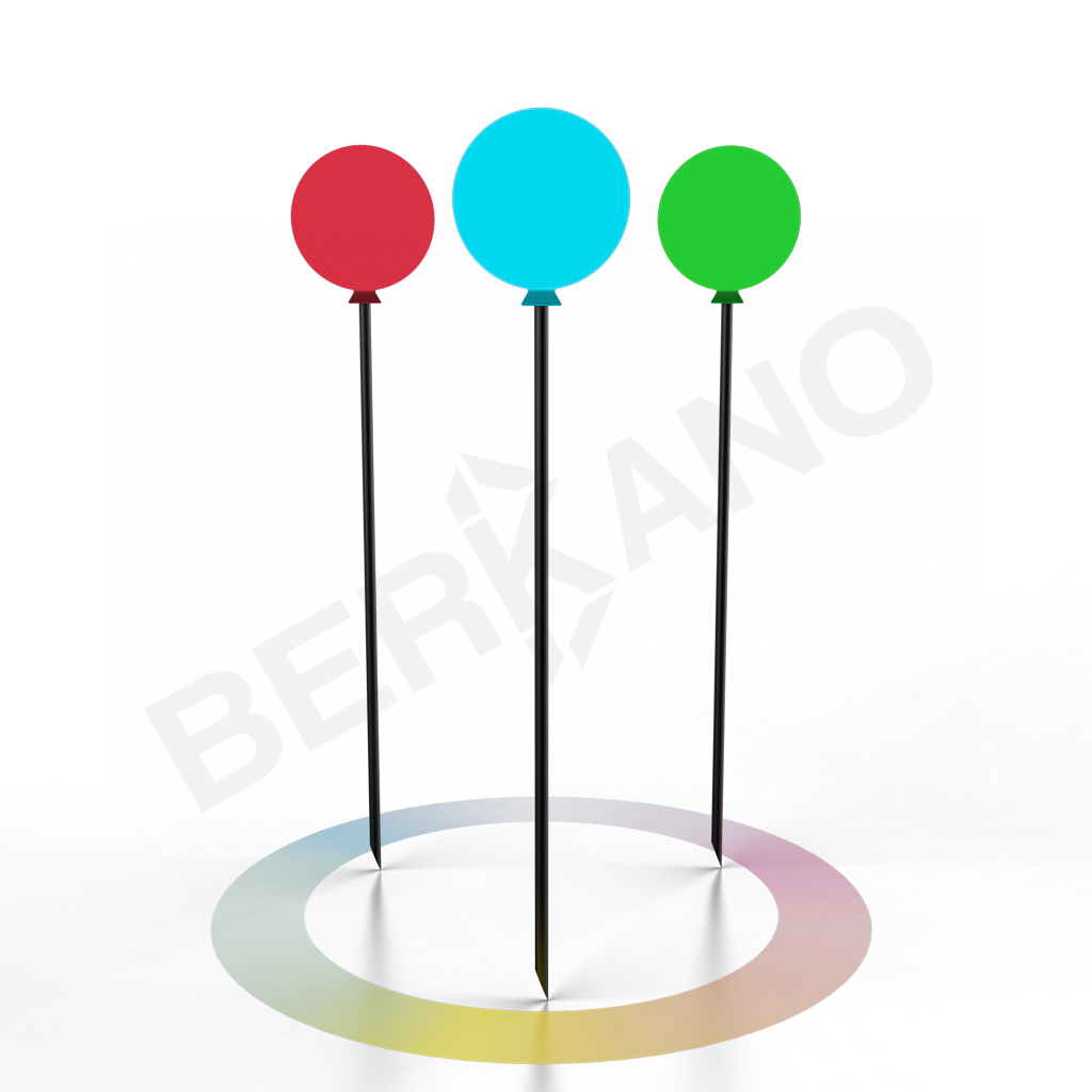 Шар Balloon 40 белого цвета RGB - фото 2