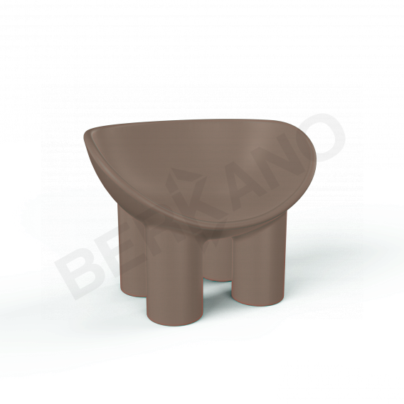 Кресло SLON Kids кофейного цвета - фото 1