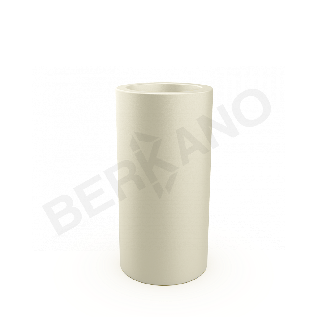 Кашпо Cilindro 80 DB бежевого цвета - фото 1