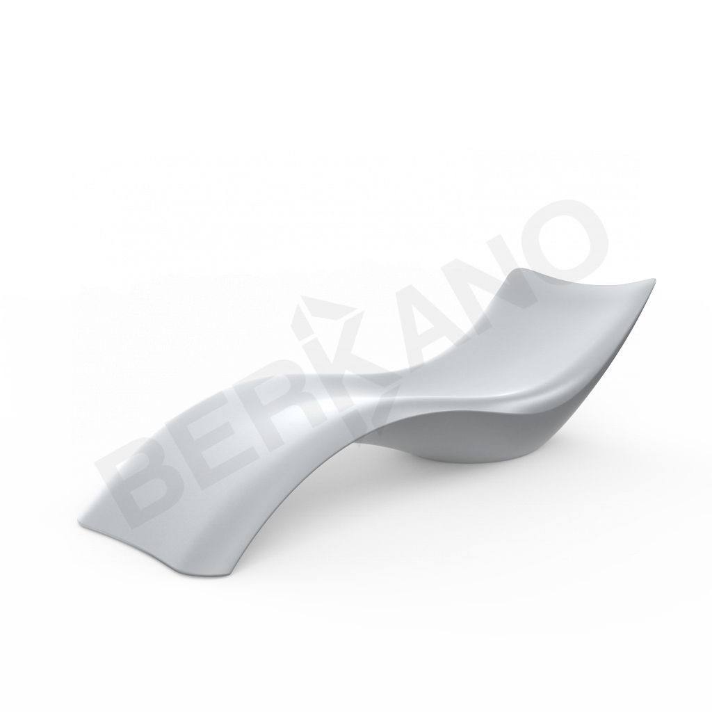 Шезлонг Wave серого цвета - фото 1