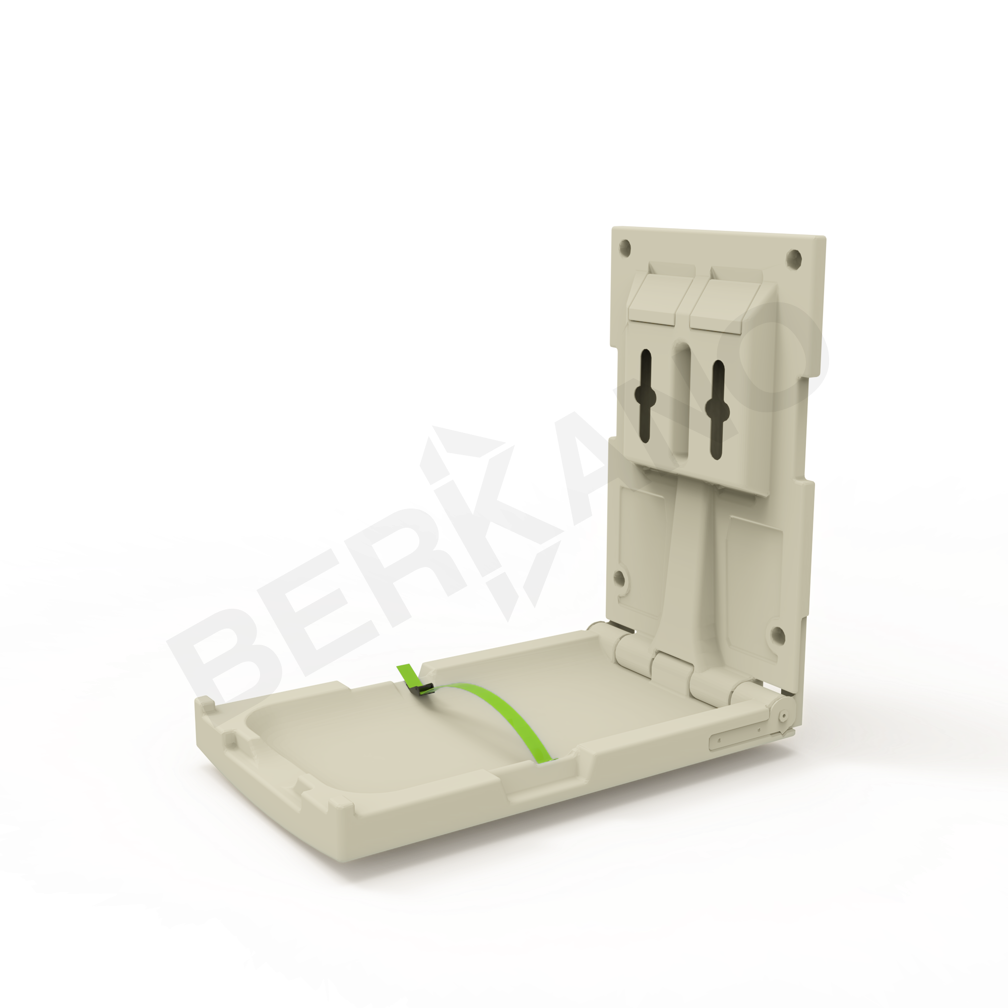 Пеленальный столик вертикальный BERKANO Kids бежевого цвета - фото 1