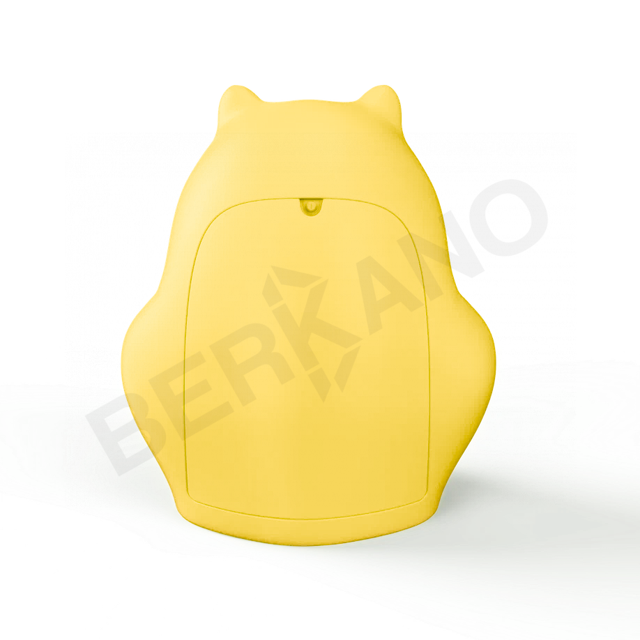 Урна детская BERKANO Frog желтого цвета - фото 2