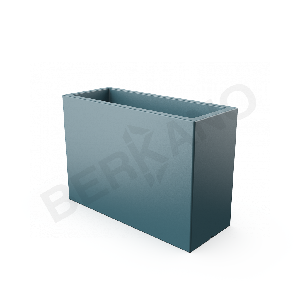 Кашпо Cubric 100*70 DB бирюзового цвета - фото 1