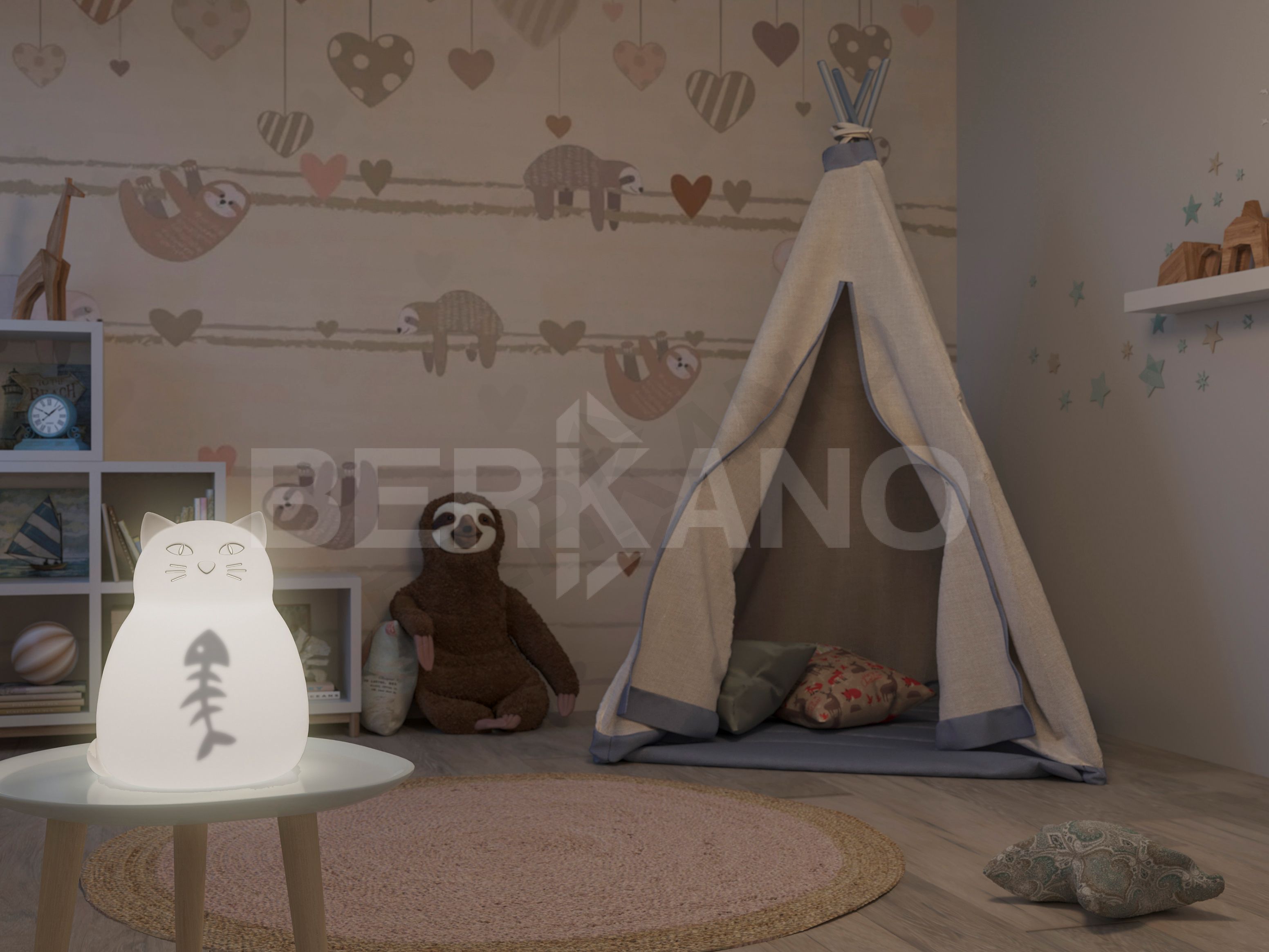 Светильник Fullcat Fish с RGB подсветкой - фото 3