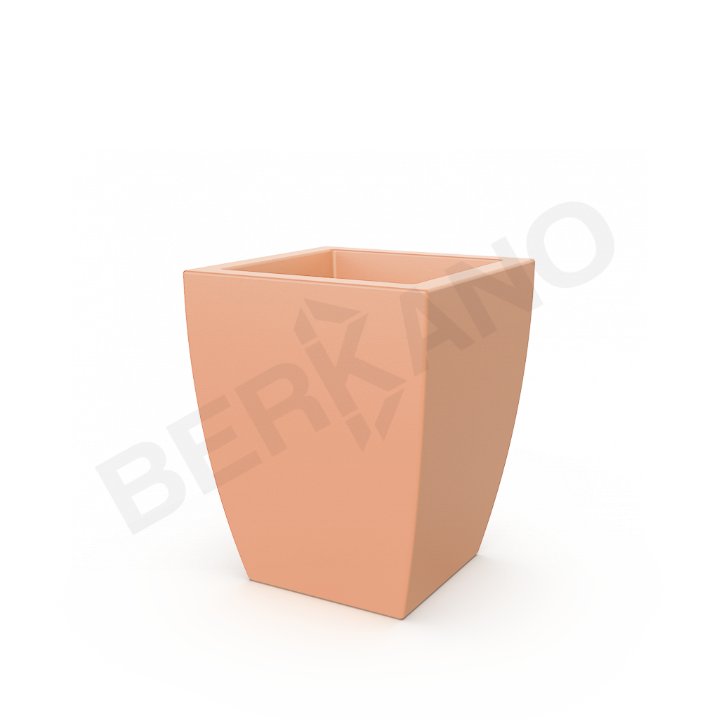 Кашпо Tenero 60 DB терракотового цвета - фото 1
