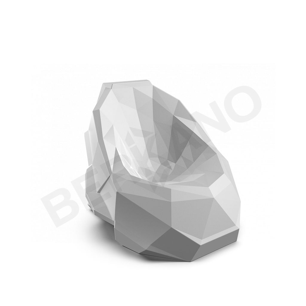 Кресло Skull белого цвета - фото 2