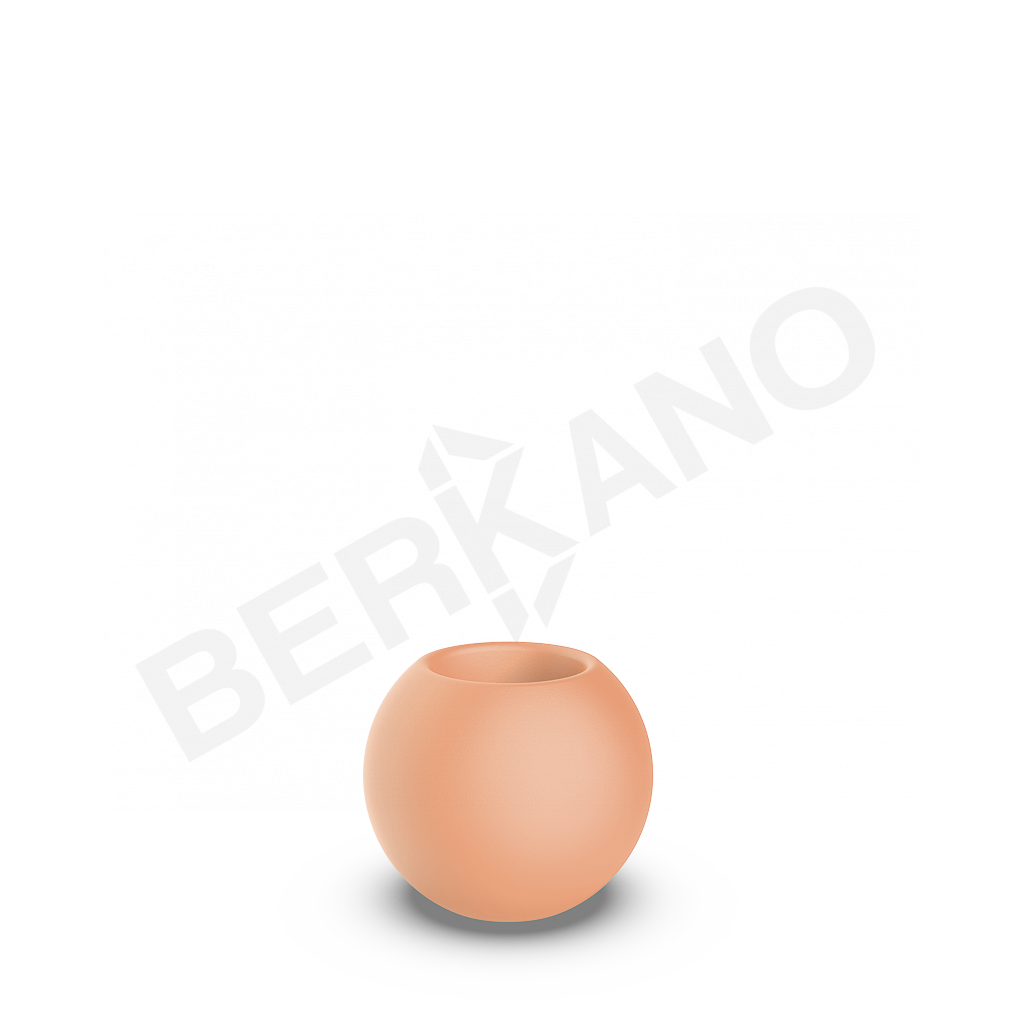 Кашпо Terra 30 DB терракотового цвета - фото 1