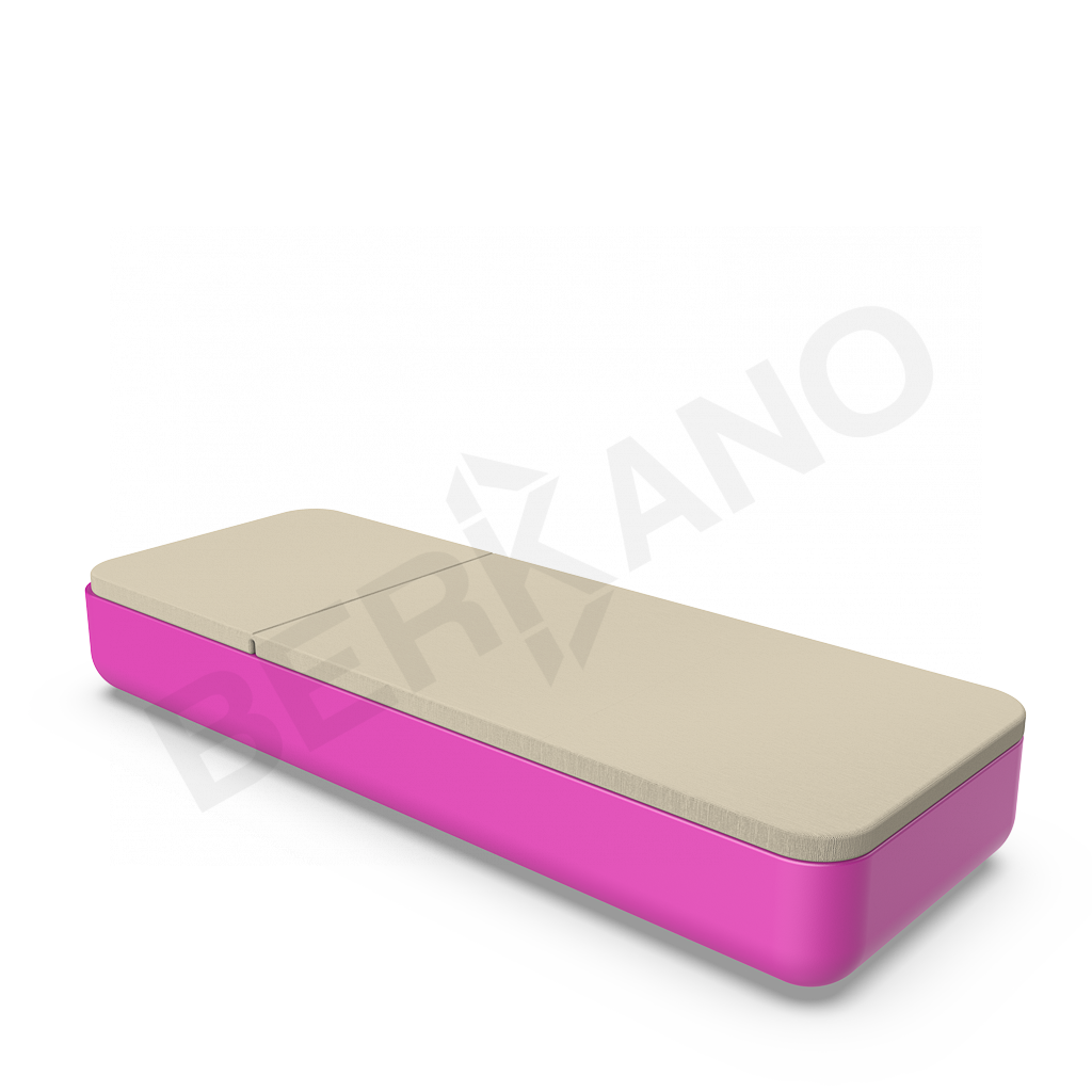 Шезлонг Grace фиолетового цвета / аксессуар бежевого цвета - фото 2