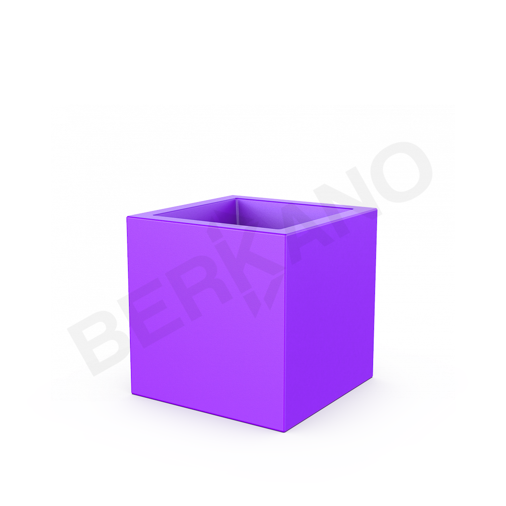 Кашпо Quarter 50 сиреневого цвета - фото 1