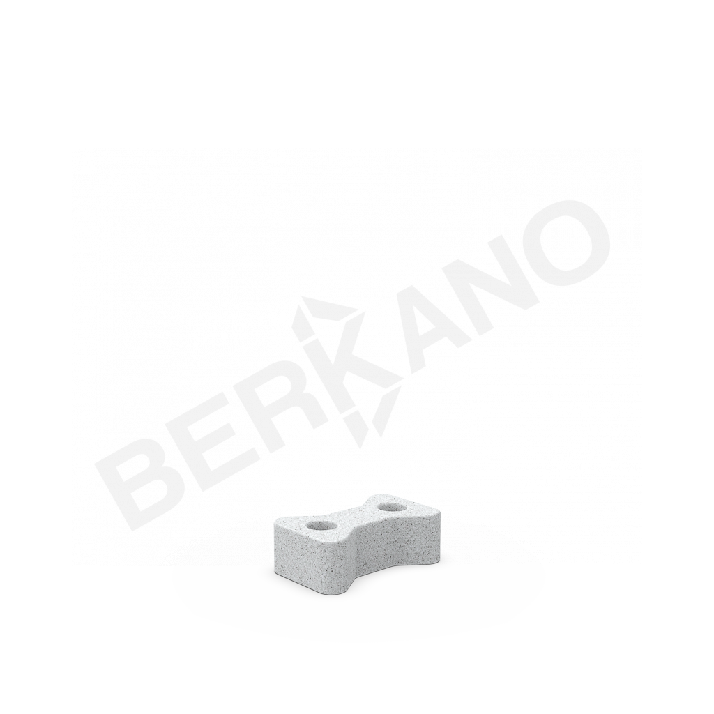 Клипса nut белого цвета Granite - фото 1