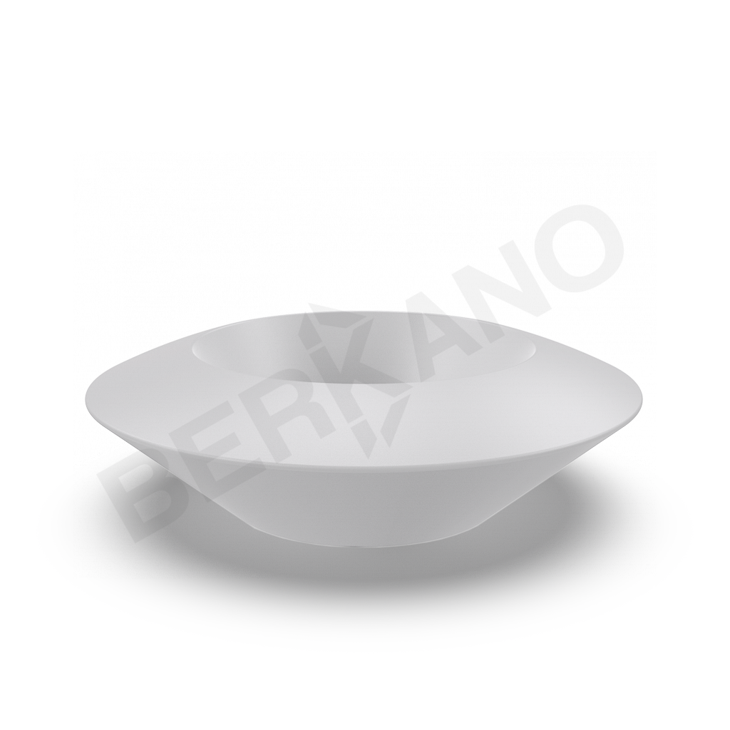 Кашпо Scodella 100 DB белого цвета