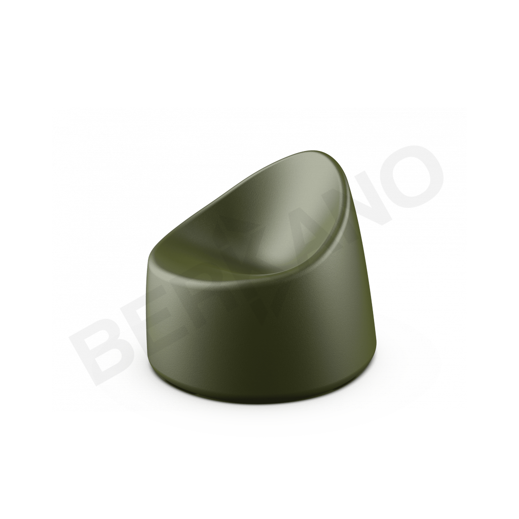 Кресло Smoov темно-зеленого цвета - фото 1