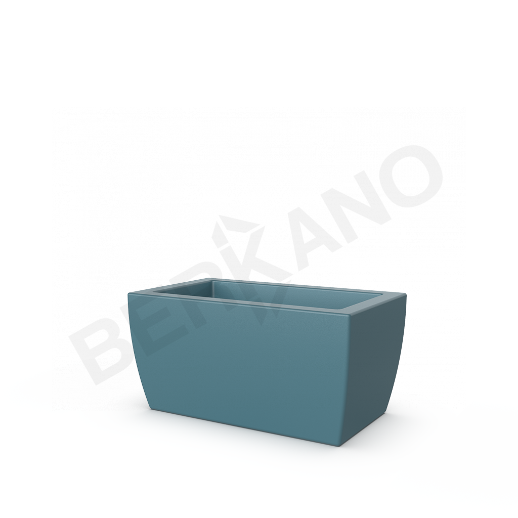 Кашпо Tenero 33 бирюзового цвета - фото 1