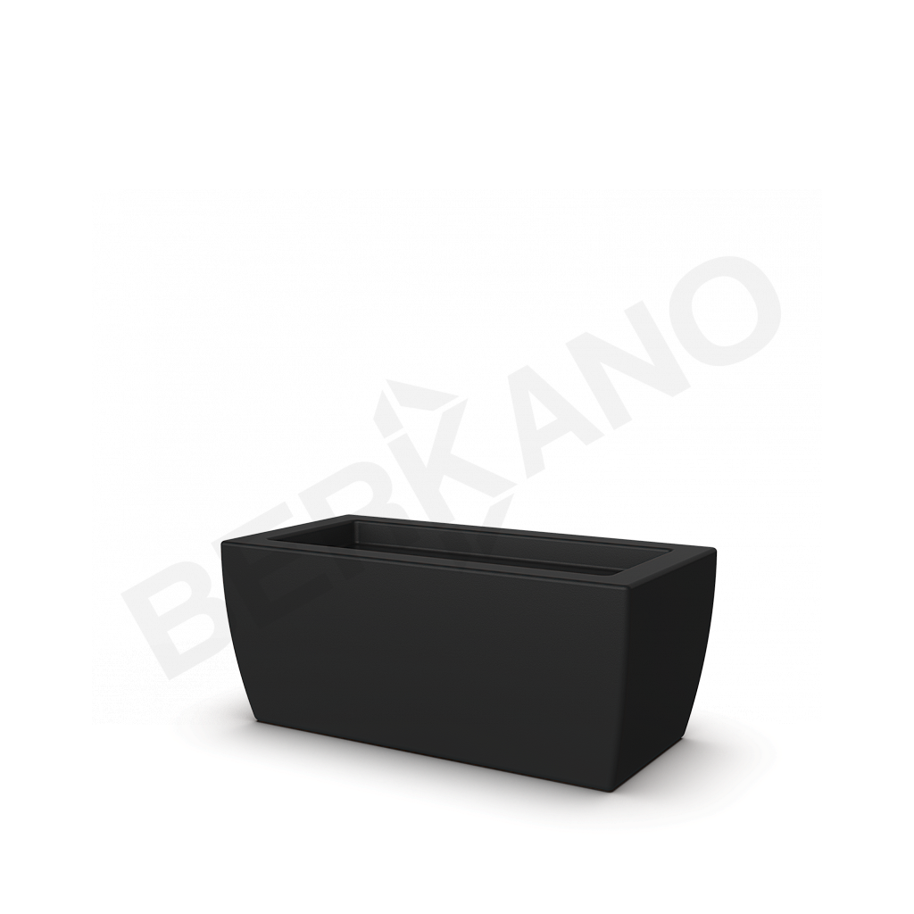 Кашпо Tenero 28 DB черного цвета - фото 1