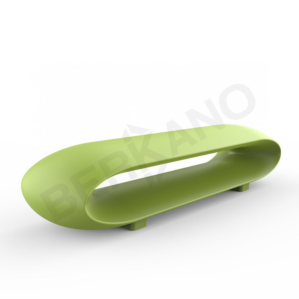 Скамейка Hoop зеленого цвета - фото 1