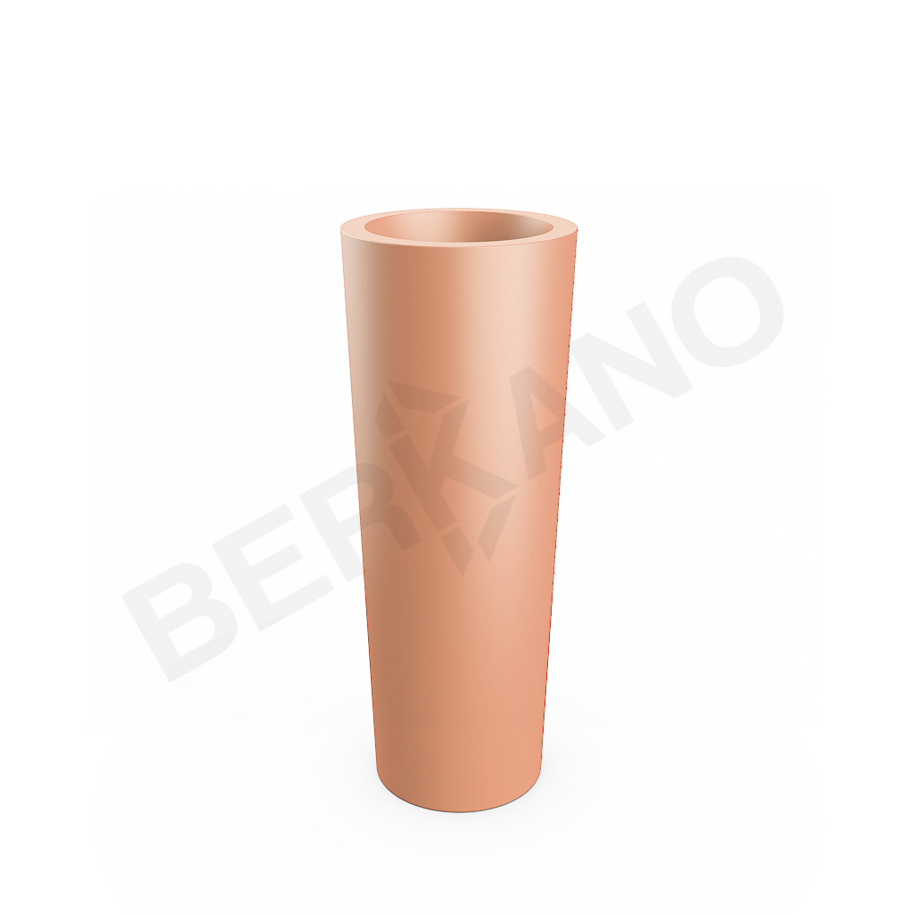 Кашпо Keila 145 DB терракотового цвета - фото 1