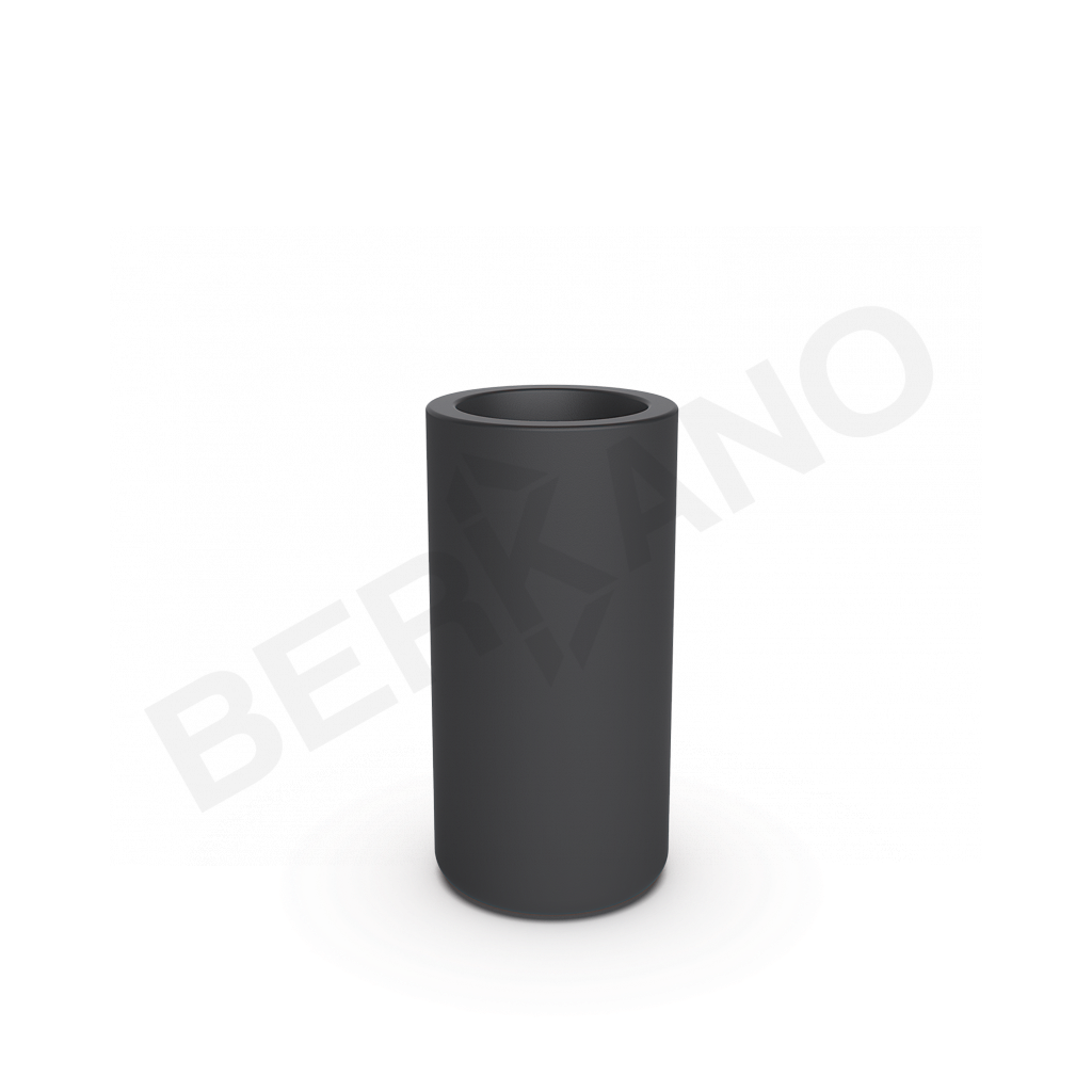 Кашпо Smoov Planter Cylinder DB графитового цвета - фото 1