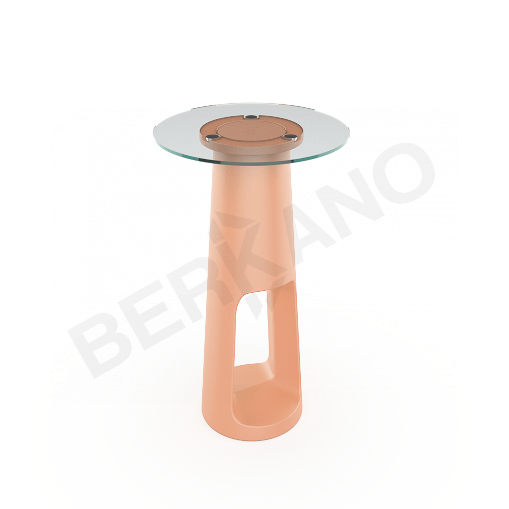 Стол Cosmopolitan терракотового цвета - фото 1