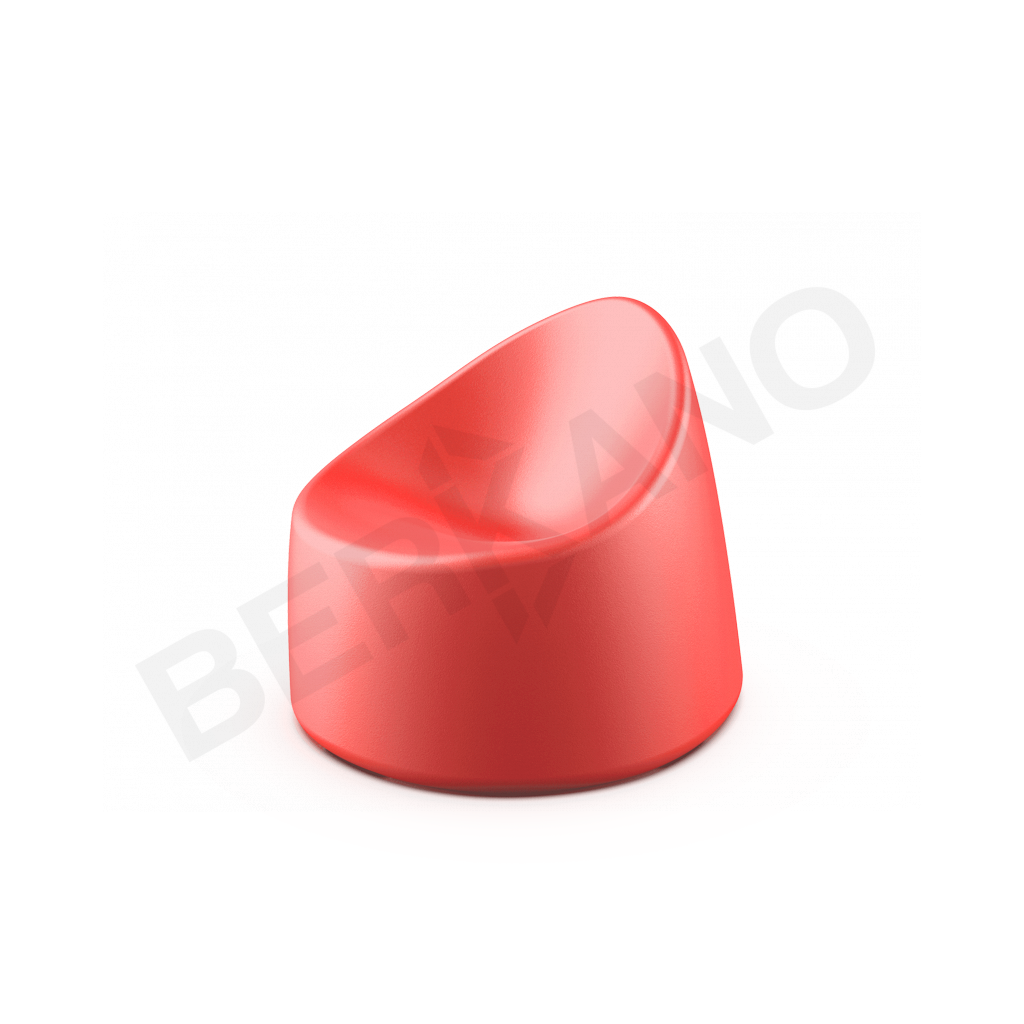 Кресло Smoov красного цвета - фото 1