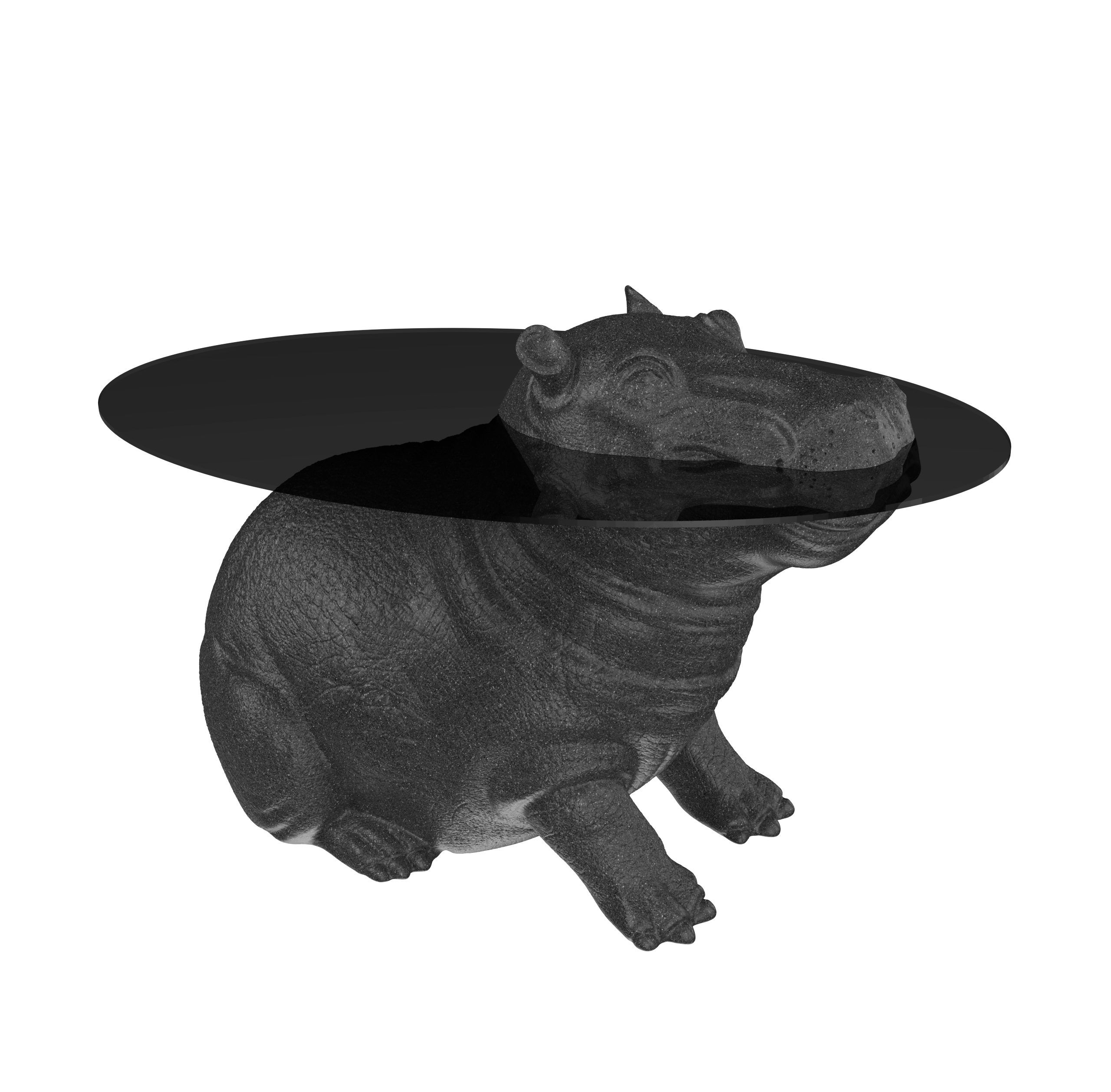 Стол HIPPO цвета черный гранит - фото 1