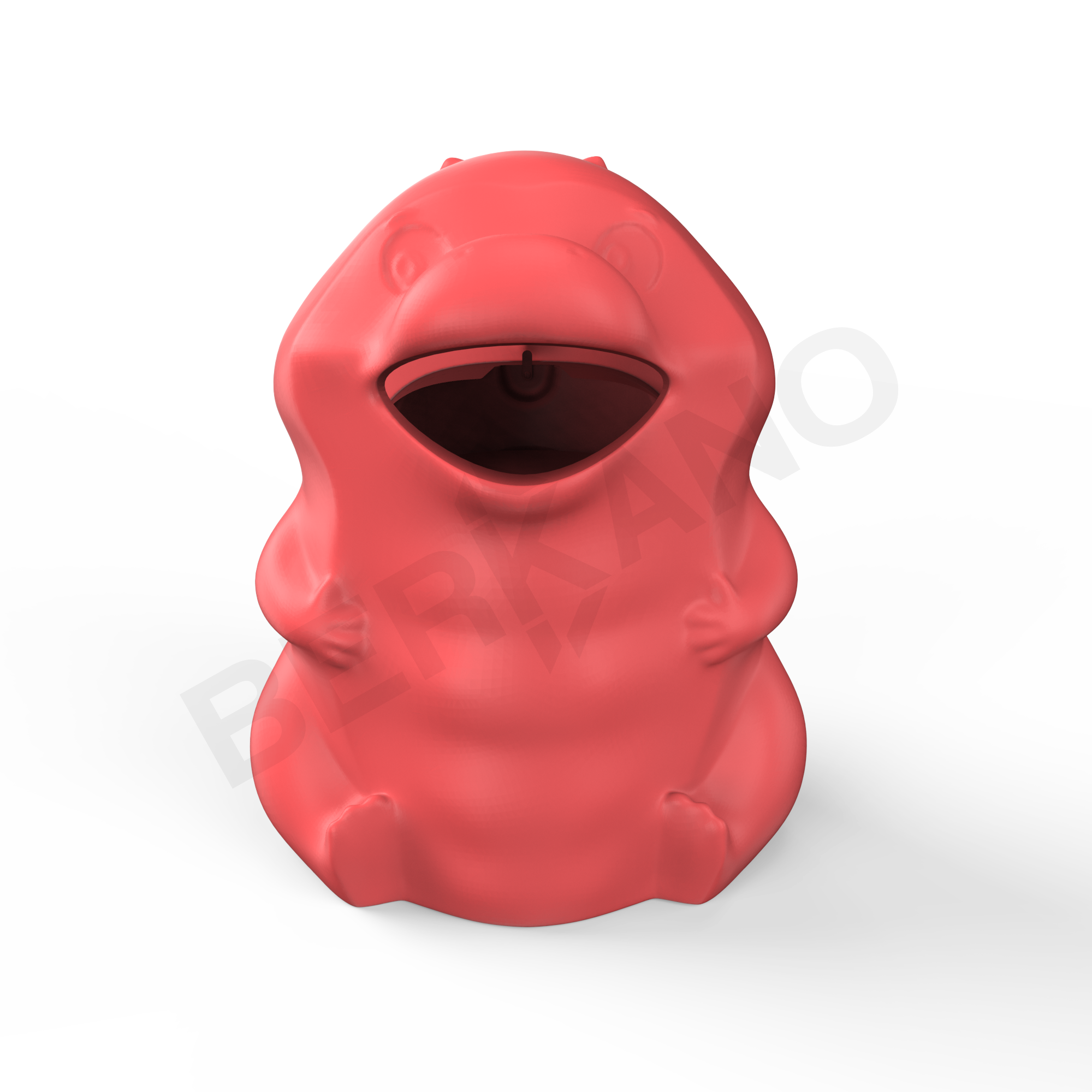 Урна детская BERKANO Croc красного цвета - фото 1