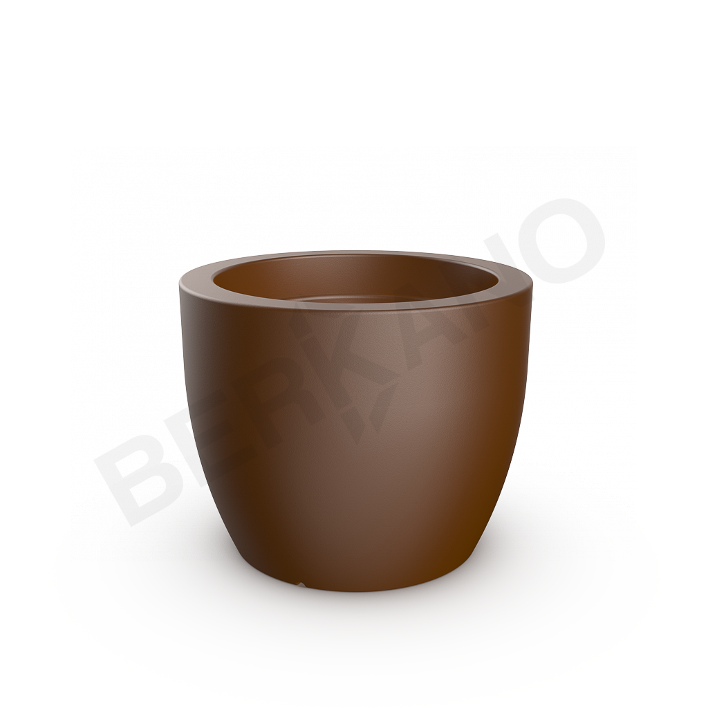 Кашпо Tigel 50 коричневого цвета - фото 1