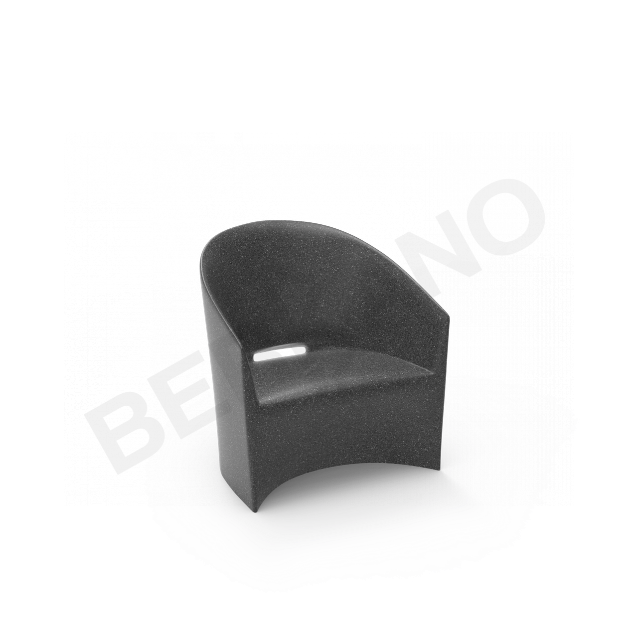 Кресло Oasis цвета черный гранит - фото 1