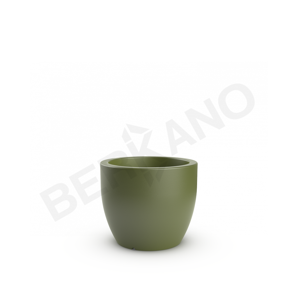 Кашпо Tigel 35 темно-зеленого цвета - фото 1