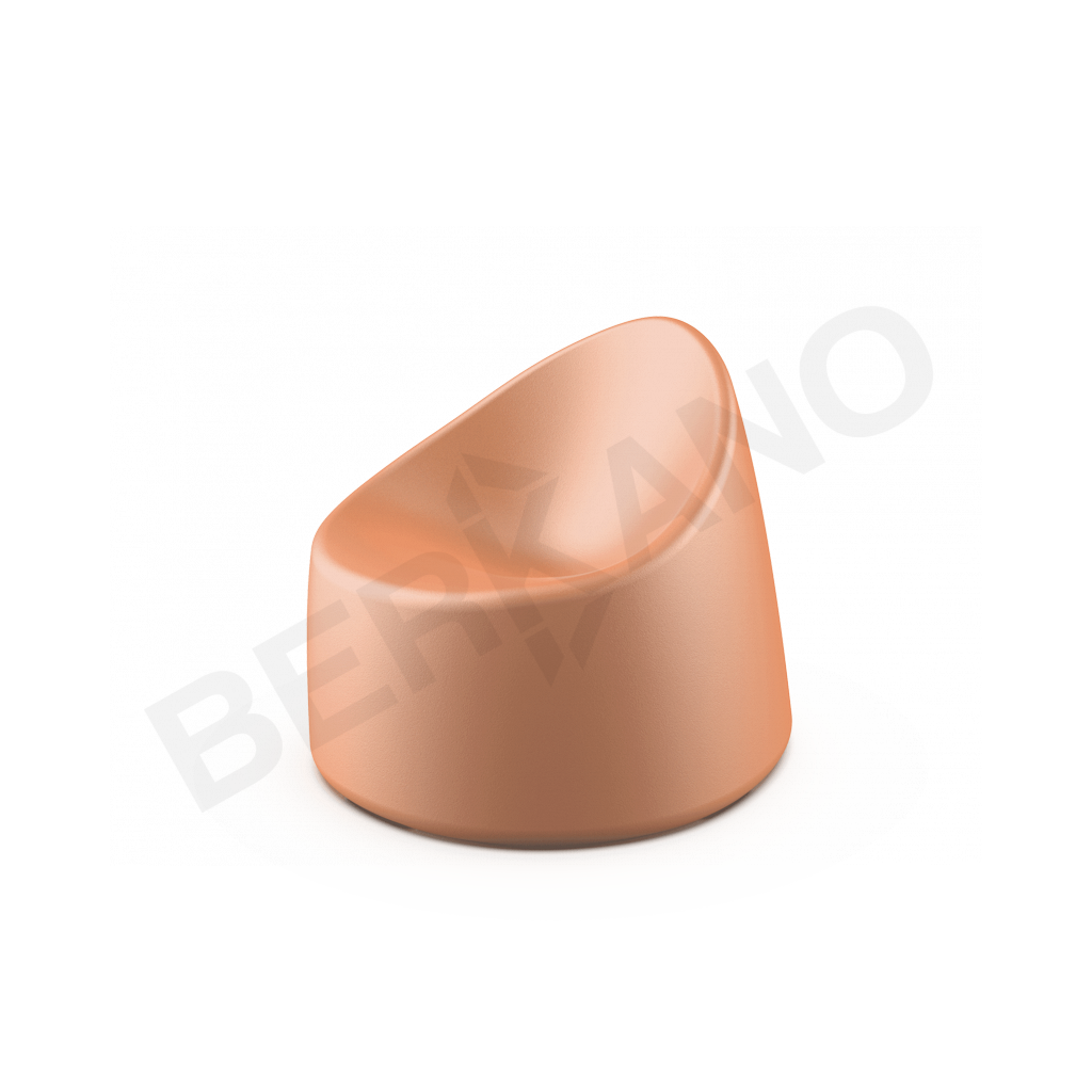 Кресло Smoov терракотового цвета - фото 1